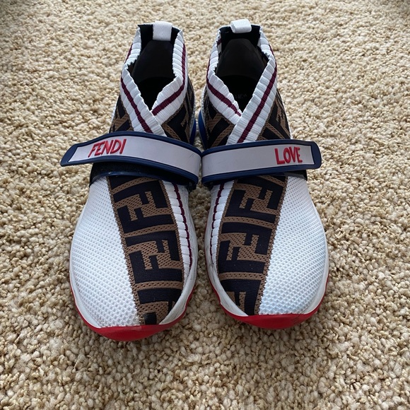 Fendi Shoes - Fendi monogram knit shoes